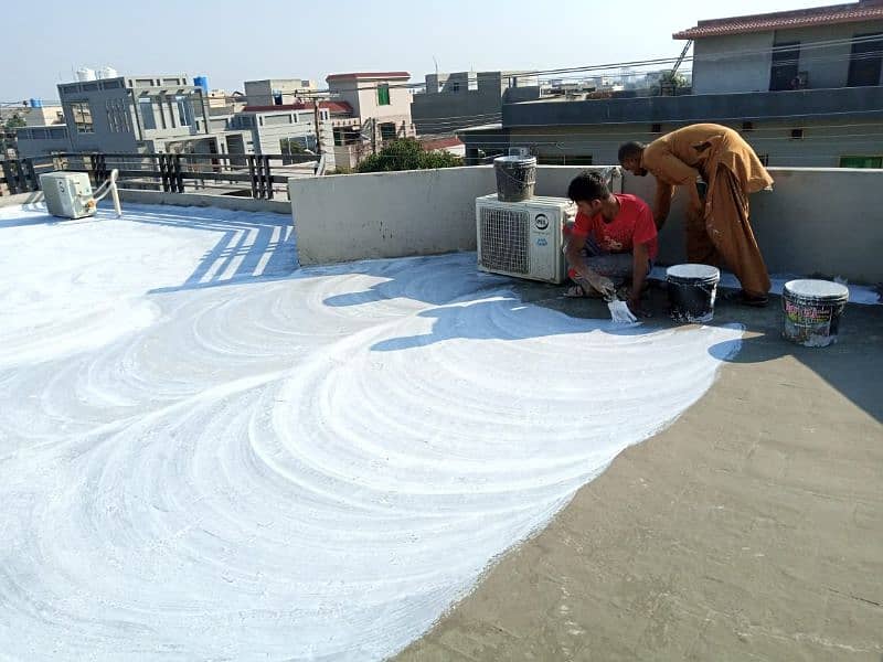 Roof Chemical Services, Roof Water Proofing, Roof Insulation Service 8