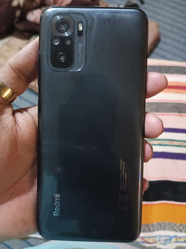 Redmi note 10 complete box with charger original 0