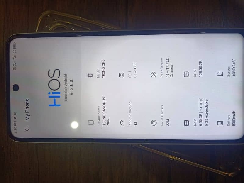 Tecno Camon 19 Neo 6/128 Urgent Sale 4