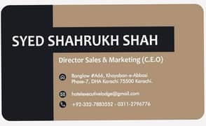 Hotel Executive lodge dha phase 7 karachi