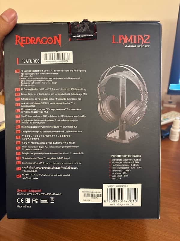 Gaming Headset Redragon 2