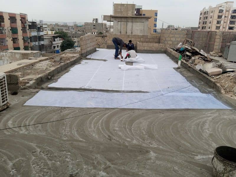 Swimming pool Waterproofing, moisture control, Walls Seepage treatment 7