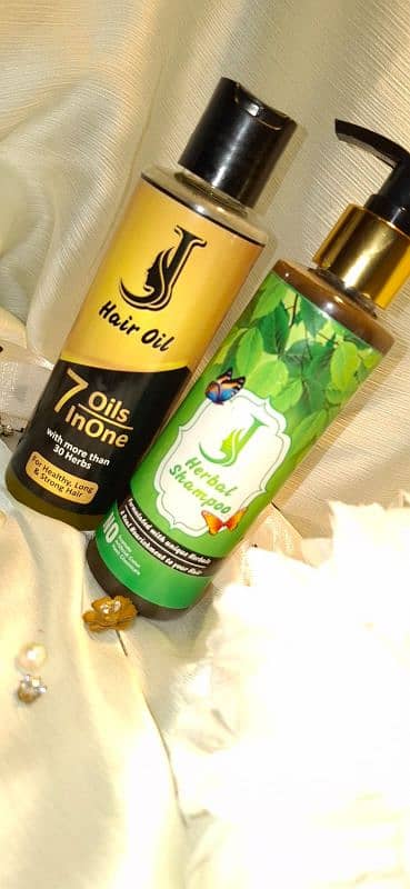 j. harbol hair oil and shampo 1