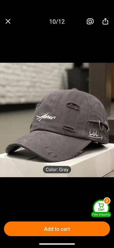 Imported cap for women 1