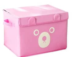 Panda design folding storage bins for kids