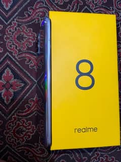 REALME 8 Complete BOX "URGENT SALE, NO EXCHANGE"