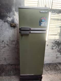 A refrigerator in good condition