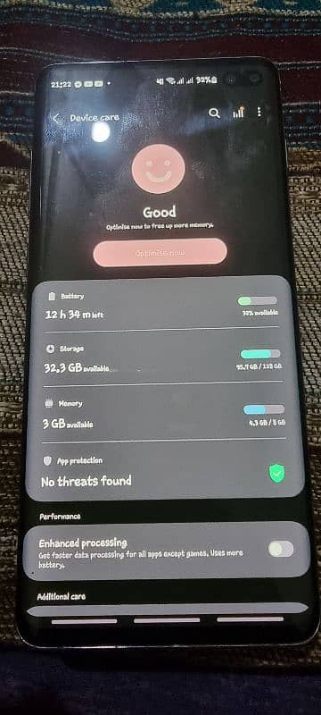 S10 Plus 8/128GB Dual PTA Officially IMEI match BOX n IMEI Back 1