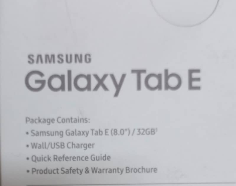 Samsung Galaxy Tab E 2