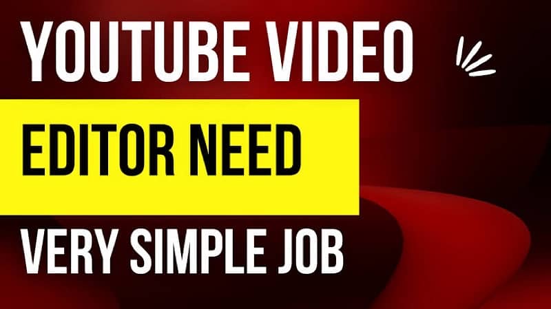 video editor required for our Products advertisment 0