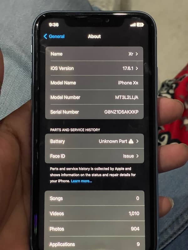 iphone Xr 64 gb Non PtA 5