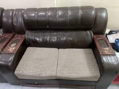 3 AND 2 SEATER SOFA and TABLE