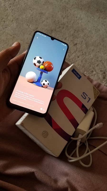 vivo s1 6gb 128gb with box charger 1