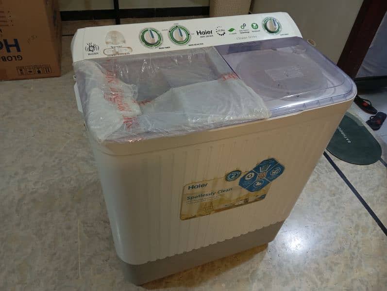 very less used Haier 10kg twin tub HWM 100 bsr 0