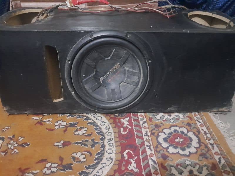 pioneer woofer 0