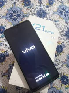 Vivo Y21 Complete Box and original charger