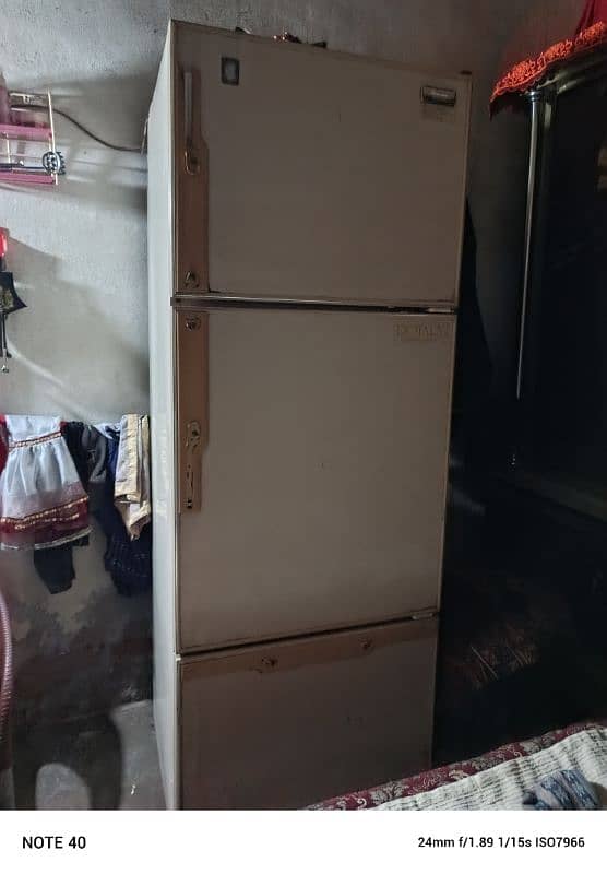 Three door freezer Okay condition 1