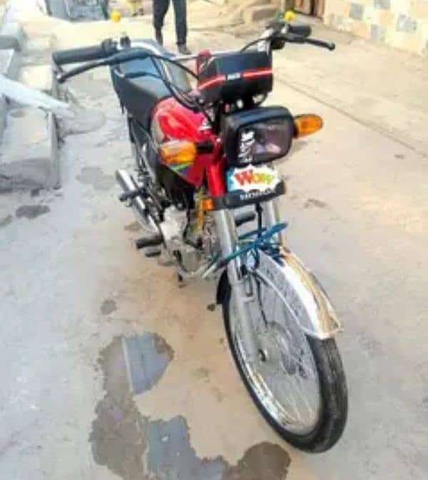 Honda 70 2024 model Islamabad register 0