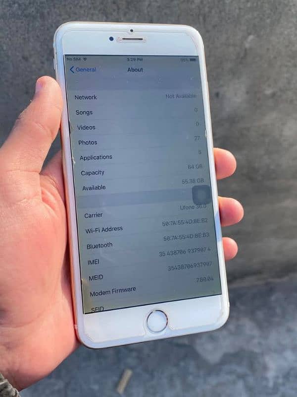 iPhone 6 plus 128 GB my WhatsApp number 03411594804 2