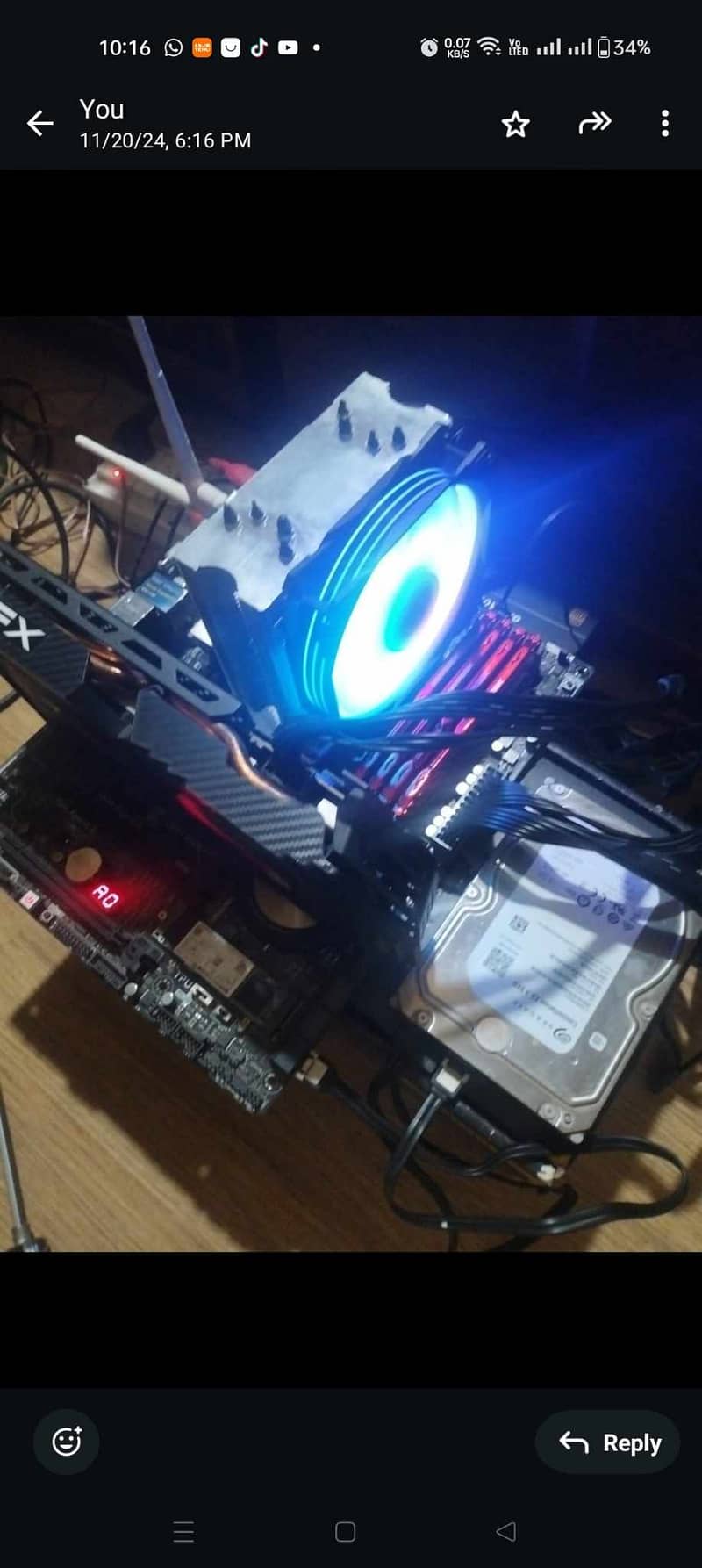 XFX RX 580 8GB 10/10 Condition Outclass 256 bit GDDR5 8