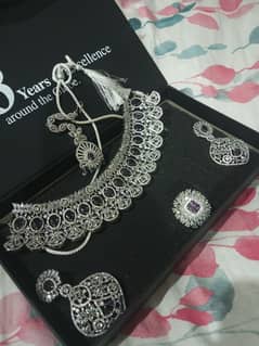 American diamond jewelry set