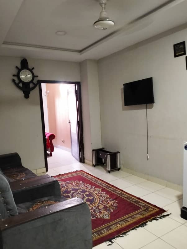 One bed fully furnished apartments for rent. 12