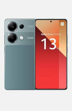 redmi note 13 pro 8+8/256 green complete box