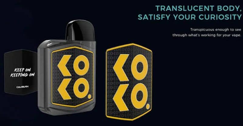 Uwell KOKO PRIME VISION Pod Kit 690mAh 0