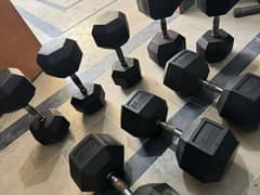 Imported UK dumbbells 35 30 27.5 25 kg