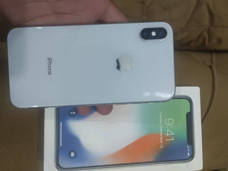 IPHONE X PTA APPROVED COMPLETE BOX 1