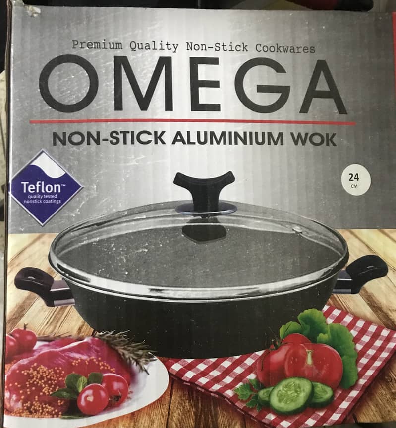 Omega Non-Stick Wok 0