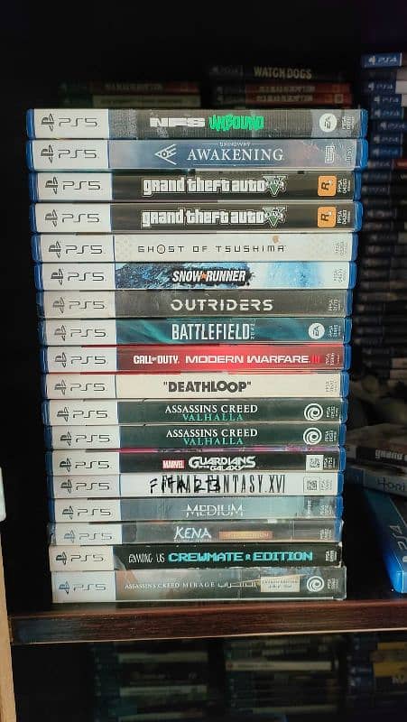 PS4 PS5 New/ used games available 2