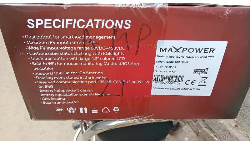 maxpower 4kw pv 5000 3