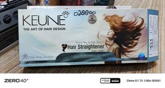 keune hair straighten