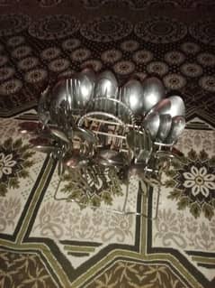 SILVER SPOON AND FORKS EXCELLENT CONDITION