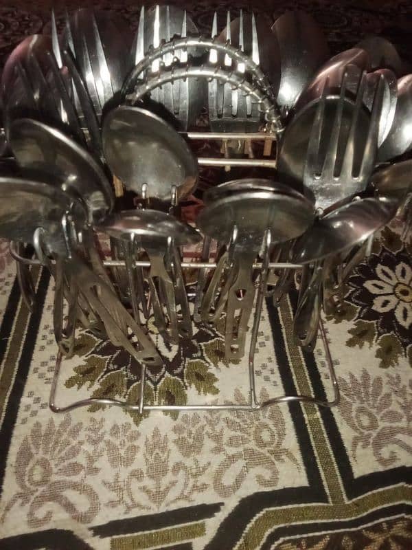 SILVER SPOON AND FORKS EXCELLENT CONDITION 1