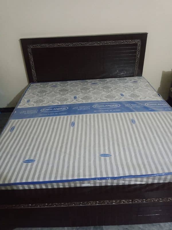 King Size Bed and Mattress 1