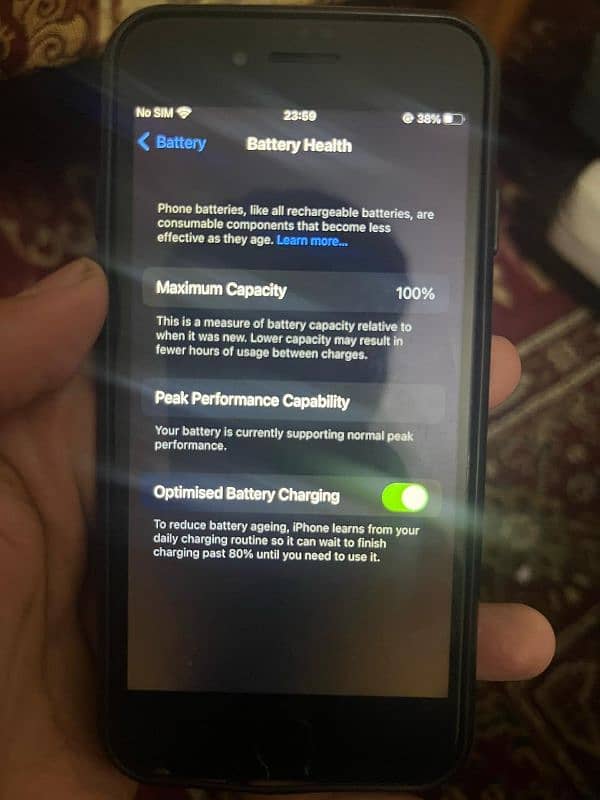 IPHONE 7 32GB / NON PTA / 100 BATTERY 1