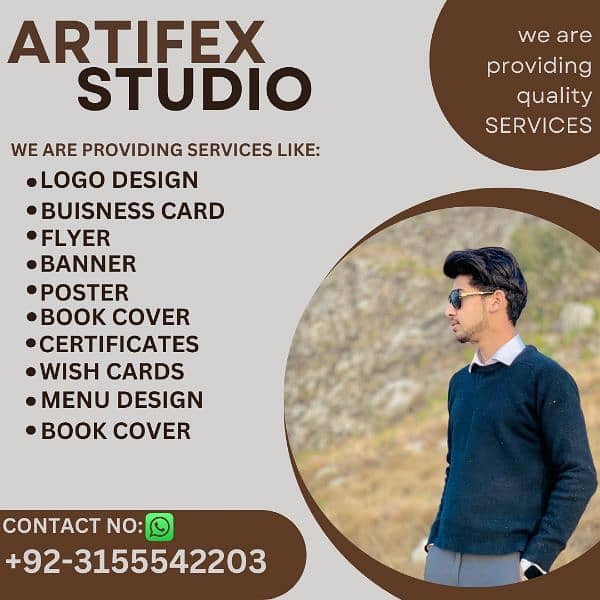 Graphic designing services available 0