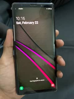 samsung note 9  8/512Gb PTA approved