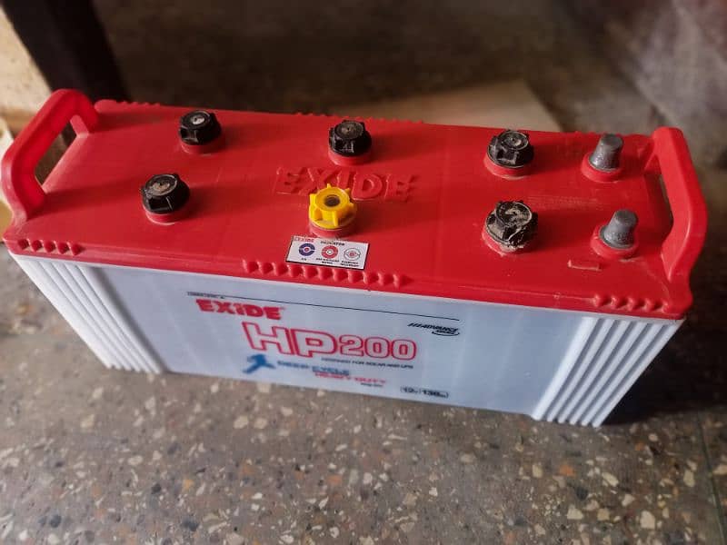 EXIDE HP 200 Battery Only 2 month Use 1