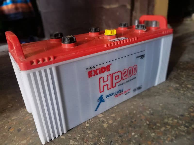 EXIDE HP 200 Battery Only 2 month Use 3