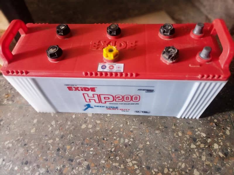 EXIDE HP 200 Battery Only 2 month Use 4