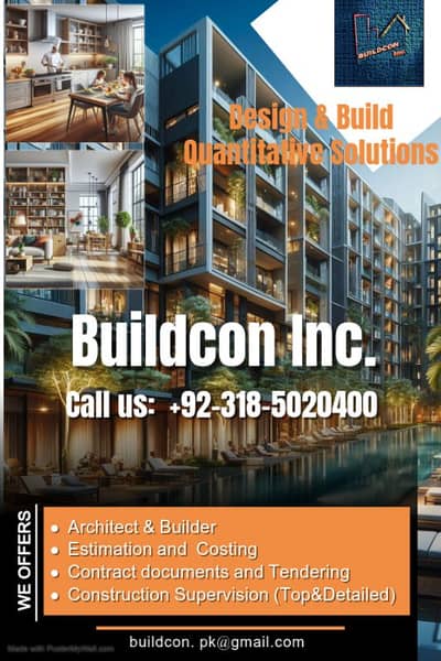 Buildcon Inc. (Design, Build & Quantitative Solutions)