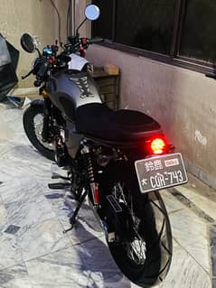 Superstar Falcon 150cc , 2024 model , 3200km driven, isb reg caferacer