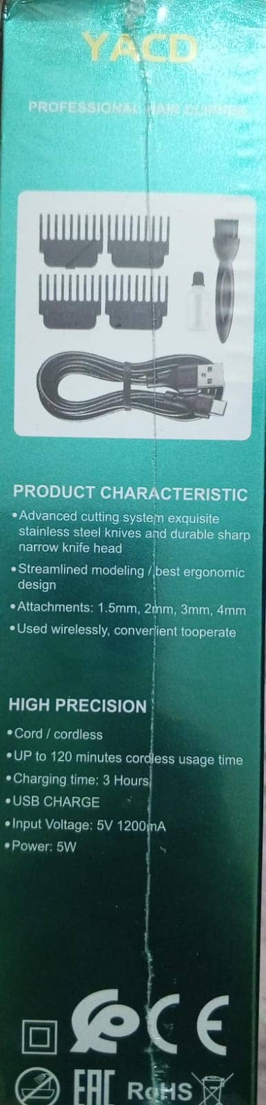 YACD D-015 Professional Hair Clipper 2