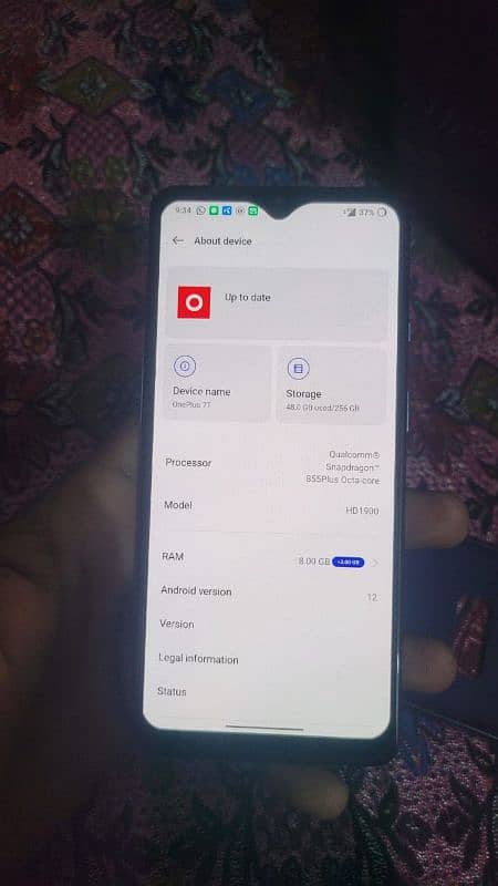 One plus 7T 256gb Exchange possible 1