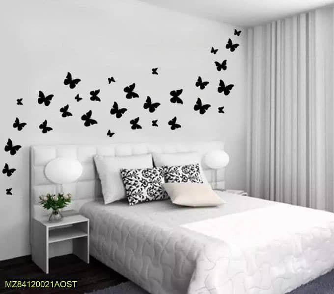 Amazing Wall decorations | Set  of 60 3D Butterflies for decoration 9