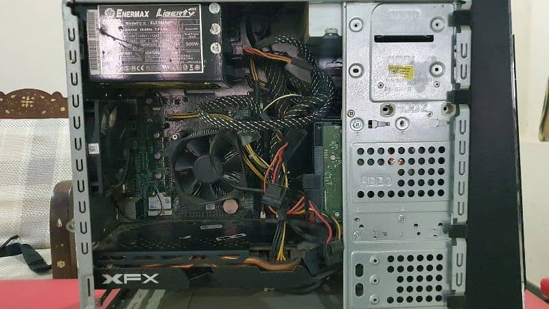 Gaming pc core i5 4th gen and rx 580 3