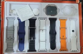 smart watch with 7 straps